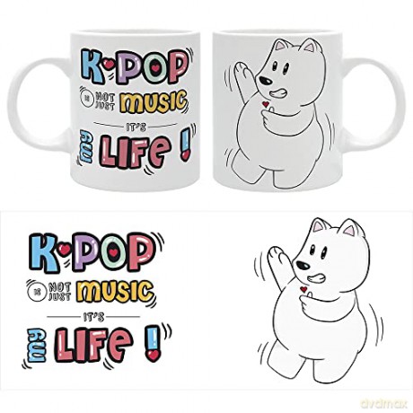 K-POP Happy Mix Bear Kubek 320 ml