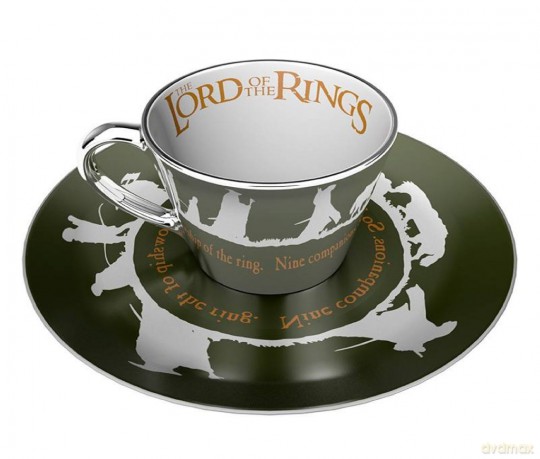 LORD OF THE RINGS Władca Pierścieni Zestaw filiżanka z talerzykiem 