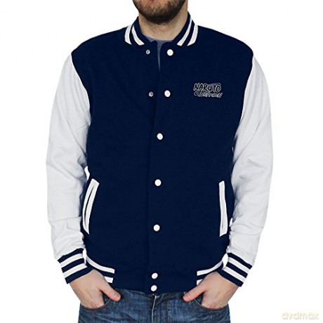 NARUTO SHIPPUDEN - Jacket - Konoha Men navy/white