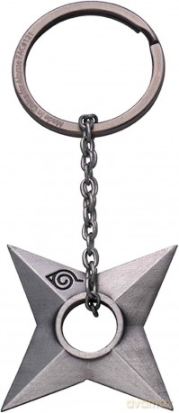 NARUTO SHIPPUDEN Shuriken Konoha Brelok 3D