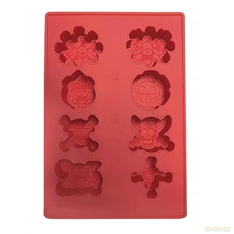 ONE PIECE Tray Skulls Foremka do lodu