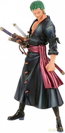 ONE PIECE - ZORO RORONOA - THE GRANDLINE SERIES - 17 cm
