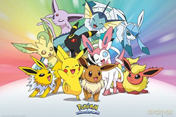 POKEMON Eevee Plakat (91.5x61)