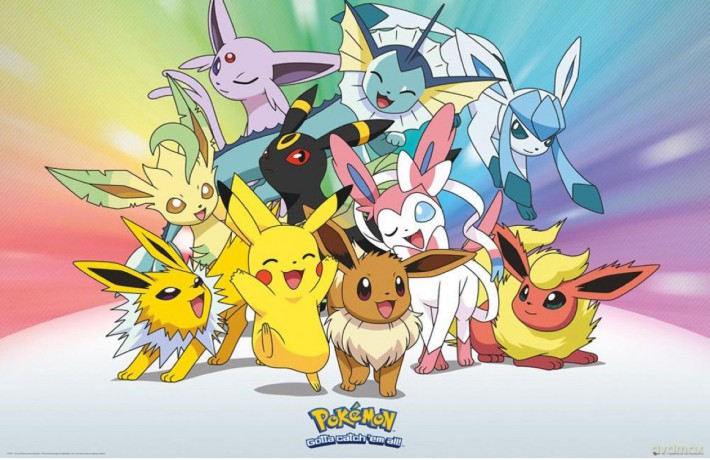 POKEMON Eevee Plakat (91.5x61)