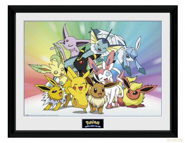 POKEMON Eevee Plakat w ramce (30x40)