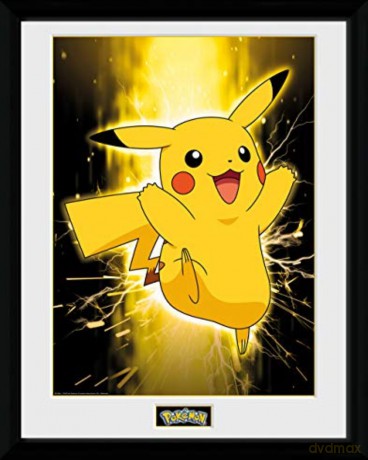 POKEMON Pikachu Plakat w ramce (30x40)