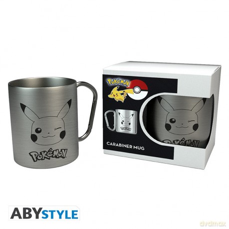 POKEMON - Kubek carabiner - Pikachu - box