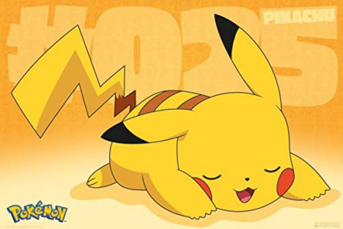 POKEMON Pikachu Asleep Plakat (91.5x61)