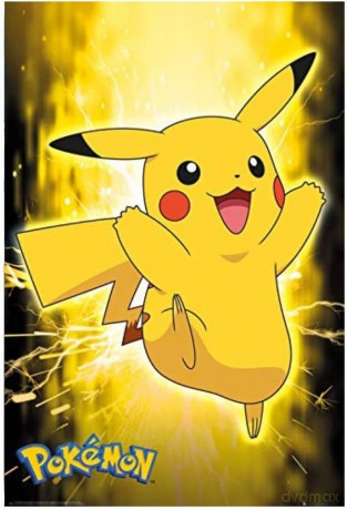 POKEMON Pikachu Neon Plakat (91.5x61)