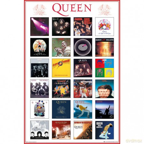 QUEEN Covers Plakat (91.5x61)