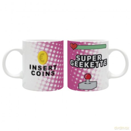 Retro Gaming - Kubek 320 ml - Happy Mix - Super Geekette - box