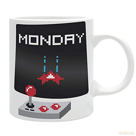 Retro Gaming - Kubek 320 ml - Happy Mix - Week End Over - box