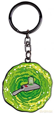 RICK AND MORTY Portal Gun Brelok