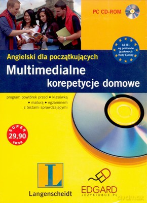 Multimedialne Korepetycje Domowe Angielski Dla Poczatkujących [KSIĄŻKA]