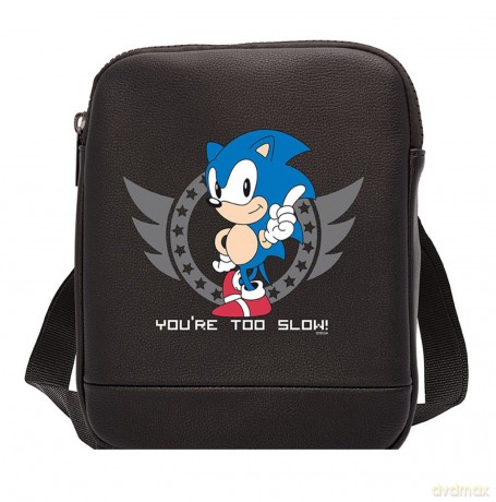 SONIC - Messenger Bag Too slow - Vinyl Small Size - Hook