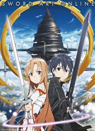SWORD ART ONLINE Asuna & Kirito Aincrad Plakat (52x38)