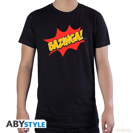 THE BIG BANG THEORY Bazinga T-shirt męski SS black