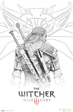 THE WITCHER - Geralt Sketch- Poster (91.5x61)