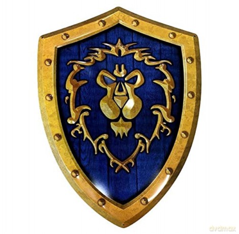 WORLD OF WARCRAFT Alliance tarcza tabliczka metalowa(26x35)