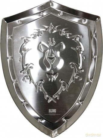 WORLD OF WARCRAFT Alliance tarcza tabliczka metalowa(26x35)