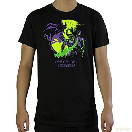 WORLD OF WARCRAFT - T-shirt Illidan Stormrage man SS black - basic