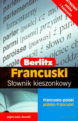 Sł. Kieszonkowy Francuski Berlitz Francusko-Polski Polsko-Francuski [KSIĄŻKA]