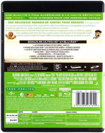 Shrek [Blu-Ray 4K]+[Blu-Ray]