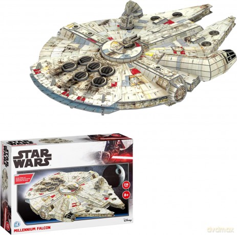 Star Wars (Gwiezdne Wojny) Millennium Falcon 216 el. 3D [PUZZLE]
