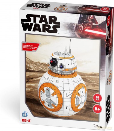 Star Wars (Gwiezdne Wojny) BB-8 81 el. 3D [PUZZLE]