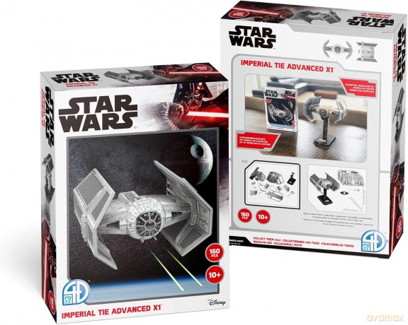 Star Wars (Gwiezdne Wojny) Imperial TIE Advanced X1 Fighter 160 el. 3D [PUZZLE]