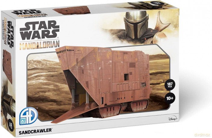 Star Wars (Gwiezdne Wojny) The Mandalorian Sandcrawler 187 el. 3D [PUZZLE]