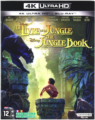 The Jungle Book (Księga dżungli) [Blu-Ray 4K]+[Blu-Ray]