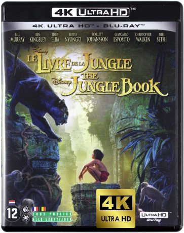 The Jungle Book (Księga dżungli) [Blu-Ray 4K]+[Blu-Ray]