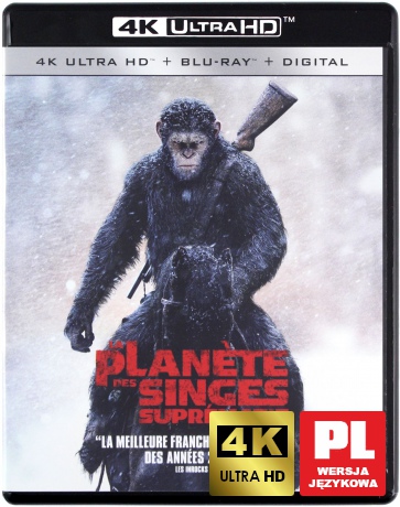 Wojna o planetę małp [Blu-Ray 4K]+[Blu-Ray]