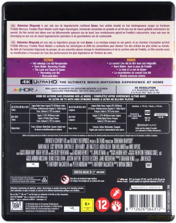 Bohemian Rhapsody [Blu-Ray 4K]+[Blu-Ray]