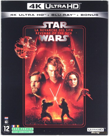 Star Wars: Episode III - Revenge of the Sith (Gwiezdne wojny: Część III - Zemsta Sithów) [Blu-Ray 4K]+[2xBlu-Ray]