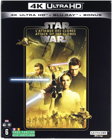Star Wars: Episode II - Attack of the Clones (Gwiezdne wojny: Część II - Atak klonów) [Blu-Ray 4K]+[2xBlu-Ray]