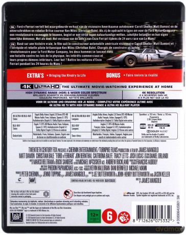 Le Mans '66 [Blu-Ray 4K]+[Blu-Ray]