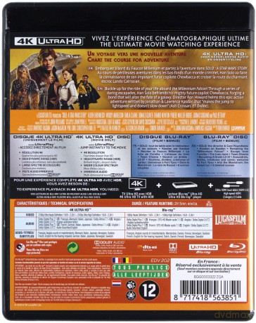Solo: A Star Wars Story (Han Solo: Gwiezdne wojny - historie) [Blu-Ray 4K]+[2xBlu-Ray]
