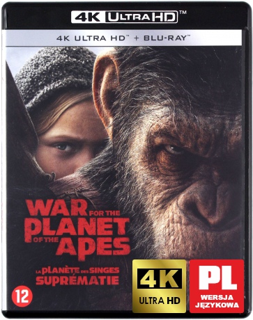 Wojna o planetę małp [Blu-Ray 4K]+[Blu-Ray]