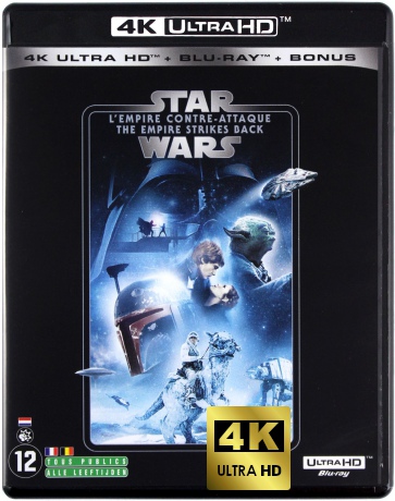 Star Wars: Episode V - The Empire Strikes Back (Gwiezdne wojny: Część V - Imperium kontratakuje) [Blu-Ray 4K]+[2xBlu-Ray]