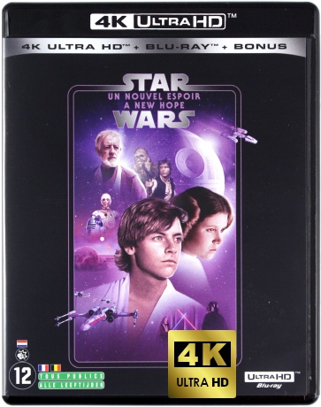Star Wars: Episode IV - A New Hope (Gwiezdne wojny: Część IV - Nowa nadzieja) [Blu-Ray 4K]+[Blu-Ray]