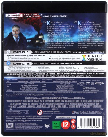 Morderstwo w Orient Expressie [Blu-Ray 4K]+[Blu-Ray]