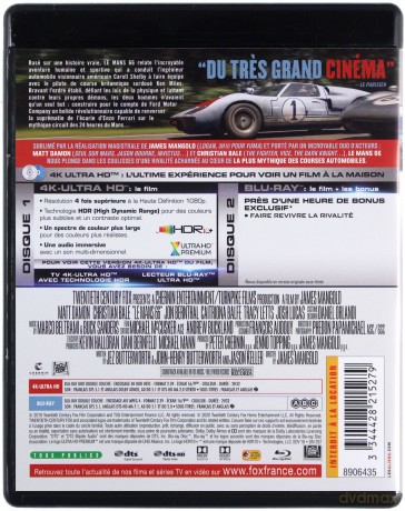 Le Mans '66 [Blu-Ray 4K]+[Blu-Ray]