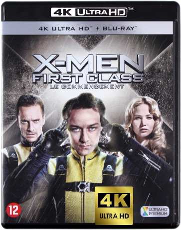 X: First Class (X-Men: Pierwsza klasa) [Blu-Ray 4K]+[Blu-Ray]