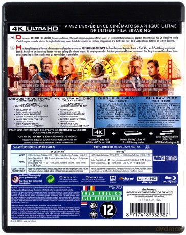 Ant-Man and the Wasp (Ant-Man i Osa) [Blu-Ray 4K]+[Blu-Ray]