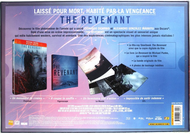 The Revenant (Zjawa) (steelbook) (Special Edition) [BOX] [Blu-Ray]