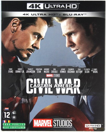 Captain America: Civil War (Kapitan Ameryka: Wojna bohaterów) [Blu-Ray 4K]+[Blu-Ray]
