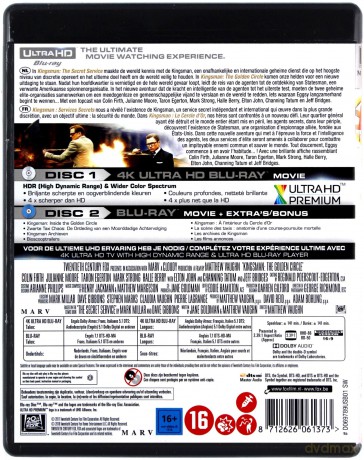 Kingsman: Złoty Krąg [Blu-Ray 4K]+[Blu-Ray]