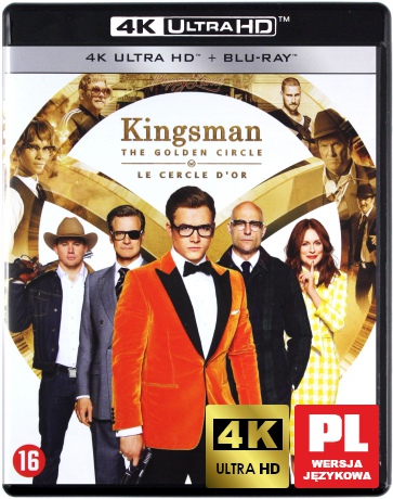 Kingsman: Złoty Krąg [Blu-Ray 4K]+[Blu-Ray]